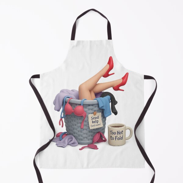 Item preview, Laundry Day Mood – Too Hot to Fold designed and sold by ArcadiaSilence.