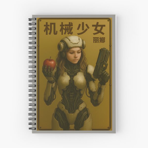 Item preview, Robots & Humans - Cyborg Girl designed and sold by malero-design.