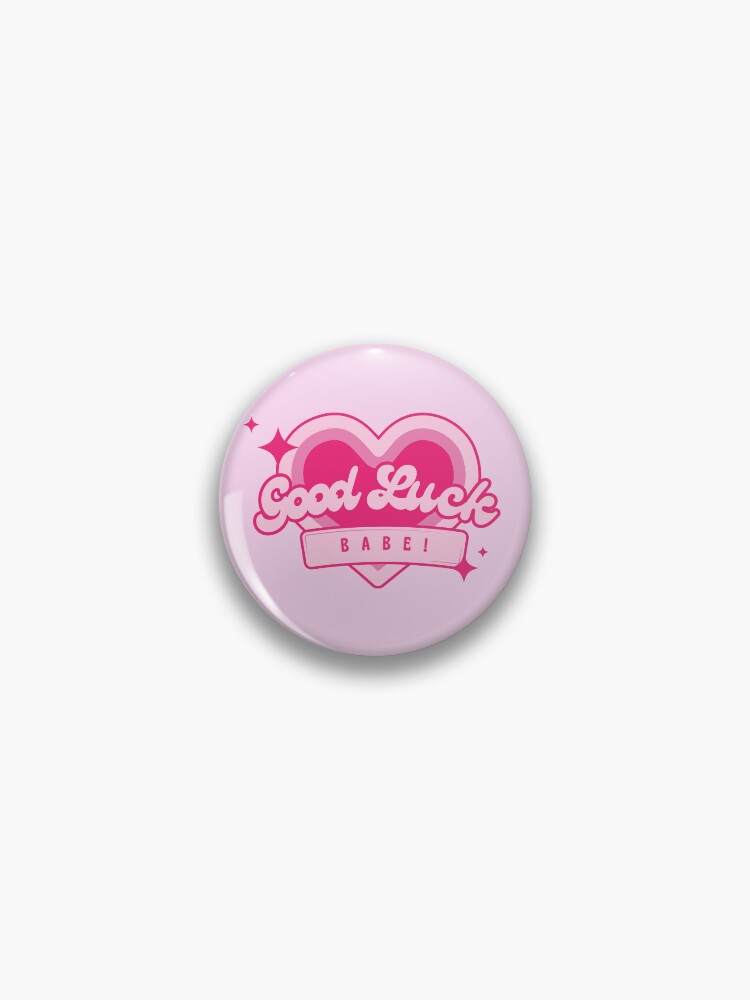 Thumbnail 1 of 3, Pin, Good Luck, Babe! Chappell Sticker designed and sold by Retro-Reverie.