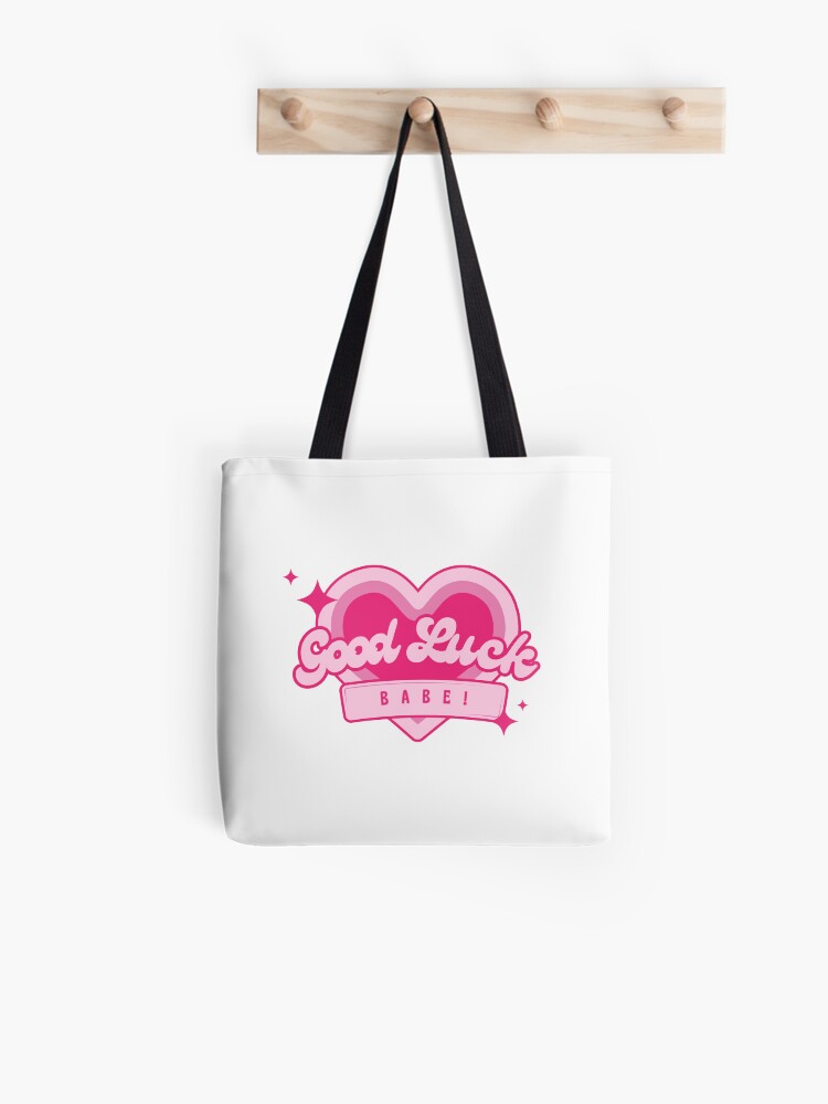 Thumbnail 1 of 2, Tote Bag, Good Luck, Babe! Chappell Sticker designed and sold by Retro-Reverie.