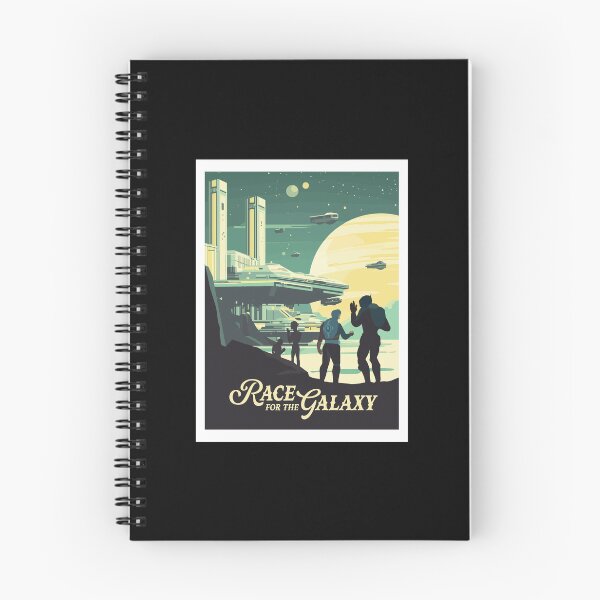 Item preview, RACE for the GALAXY - Inspired Poster / Retro Board Game Poster / Wall Art Print / Fantasy, Board Game, RPG, DnD / Home Decor Gift Idea designed and sold by RoleplayRealm.