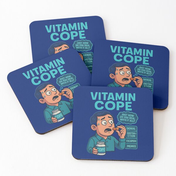 Item preview, Vitamin Cope Daily Dose designed and sold by jgvisualarts.