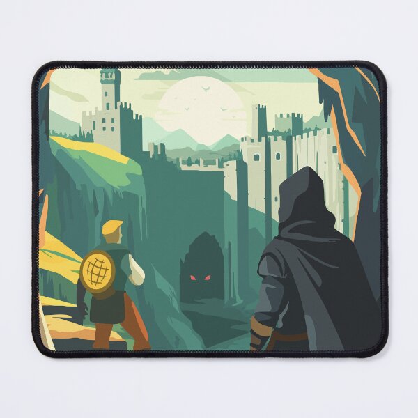 Item preview, CLANK - Inspired Poster / Retro Board Game Poster / Wall Art Print / Fantasy, Board Game, RPG, DnD / Home Decor Gift Idea designed and sold by RoleplayRealm.