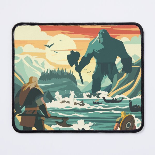 Item preview, BLOOD RAGE - Inspired Poster / Retro Board Game Poster / Wall Art Print / Fantasy, Board Game, RPG, DnD / Home Decor Gift Idea designed and sold by RoleplayRealm.