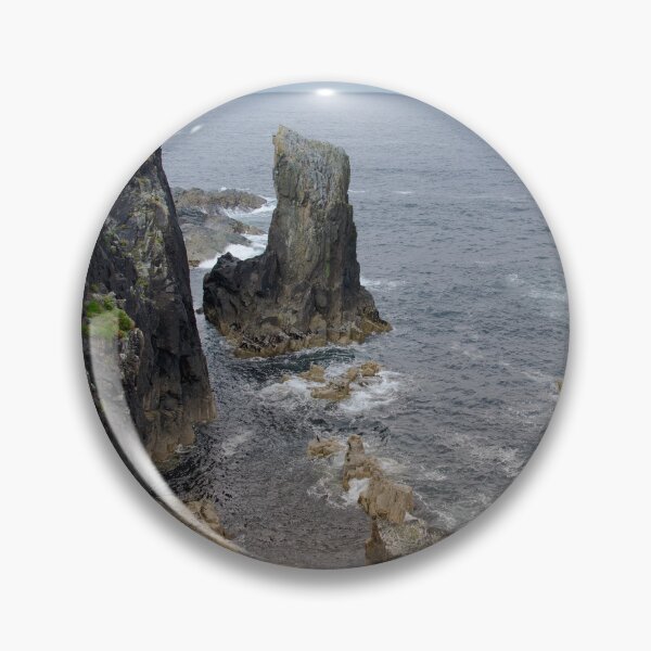 Item preview, Seastack off the Butt of Ness, Isle of Lewis, Scotland designed and sold by Kasia Design.
