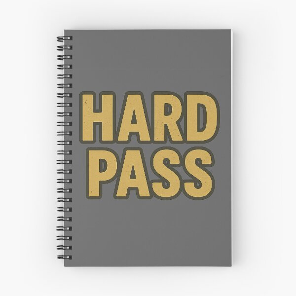 Item preview, Hard Pass Bold Answer designed and sold by jgvisualarts.