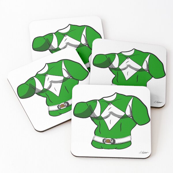 Item preview, The "Green Power Ranger" digital Art designed and sold by ToonBodz96.