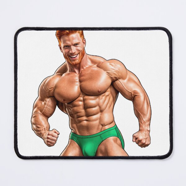 Item preview, The Peak of Power: Elite Bodybuilder in Dynamic Pose designed and sold by ForeverPrintsOK.