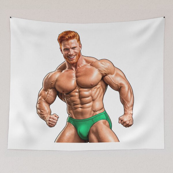 Item preview, The Peak of Power: Elite Bodybuilder in Dynamic Pose designed and sold by ForeverPrintsOK.