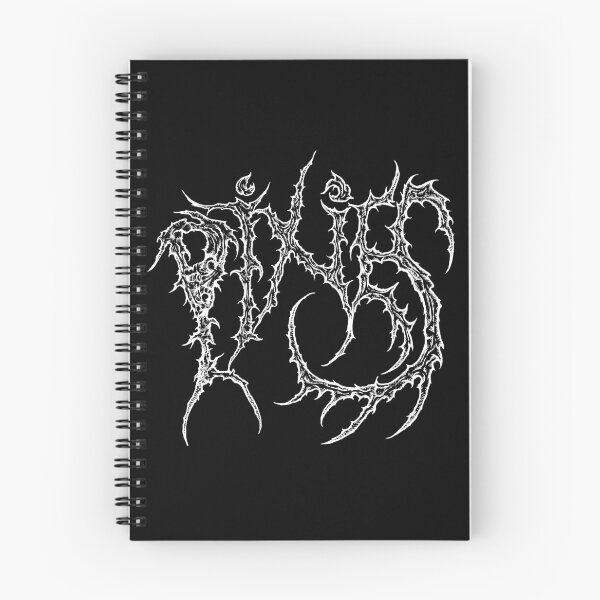 Item preview, Pixies - spiky font logo - Inverted  designed and sold by bangart.