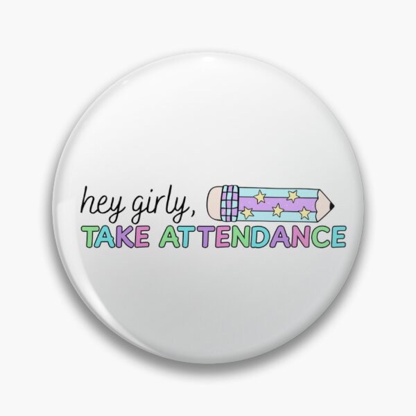 Item preview, Take Attendance Sticker designed and sold by vwdub96.