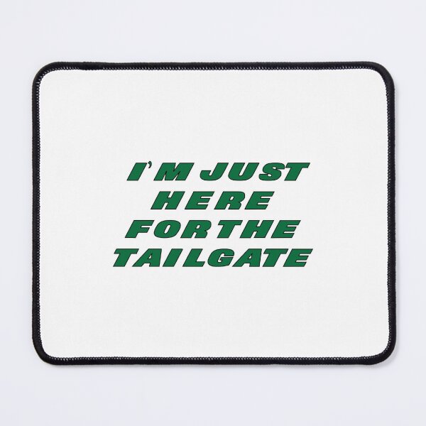 Item preview, New York Jets Just Here for the Tailgate White designed and sold by Gang Green Gear.
