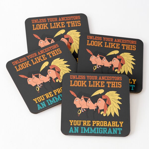 Item preview, Native American pride first nation support Immigration designed and sold by erozzz.