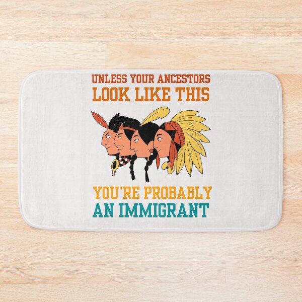 Item preview, Native American pride first nation support Immigration designed and sold by erozzz.