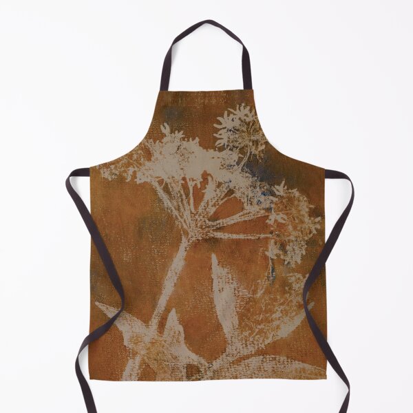 Item preview, Cow Parsley Autumn Russet Orange Brown designed and sold by BenitaJayne.