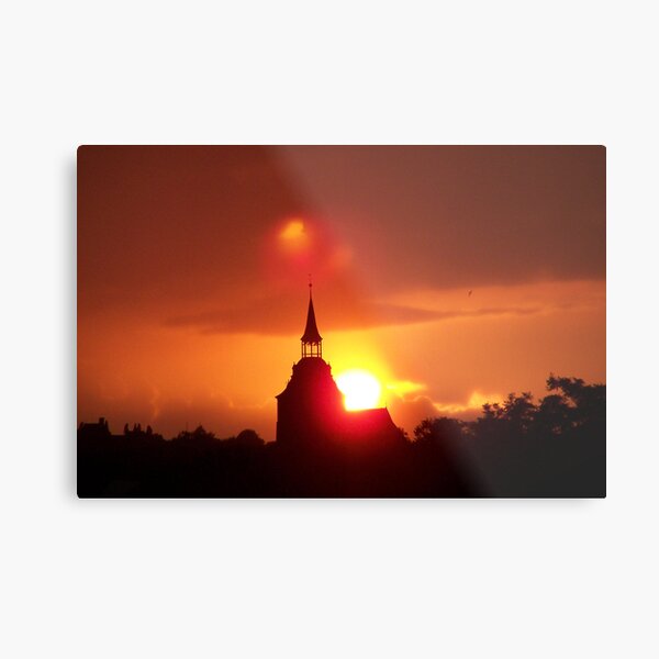 Holy Sunset Metal Print