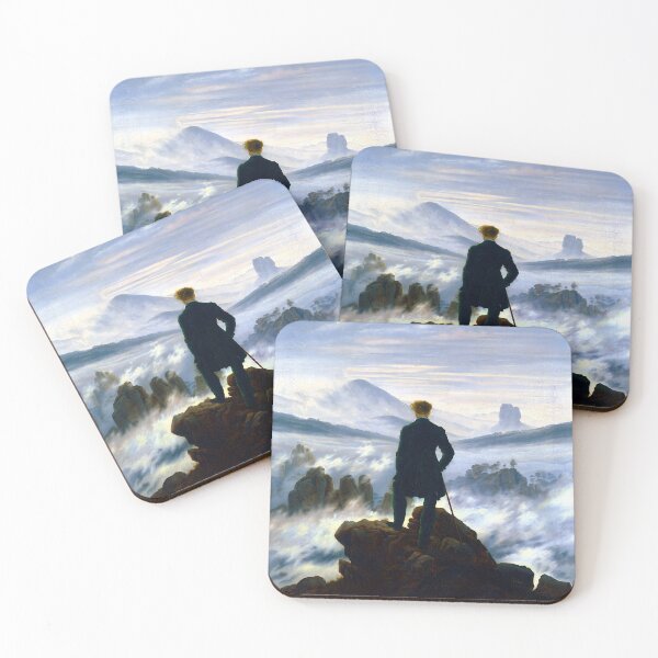 Item preview, Caspar David Friedrich - Wanderer Above the Sea and Fog designed and sold by Jon-Baran.