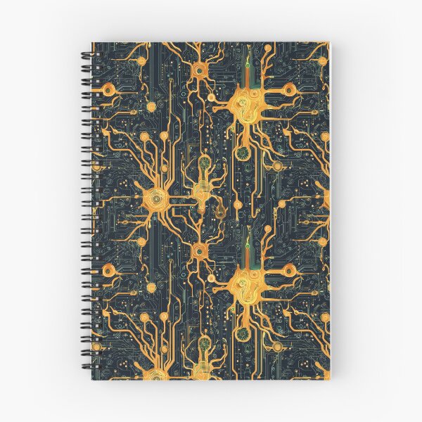 Item preview, Neural Circuit Matrix – Futuristic Tech-Inspired Abstract Design designed and sold by myprintedgems.