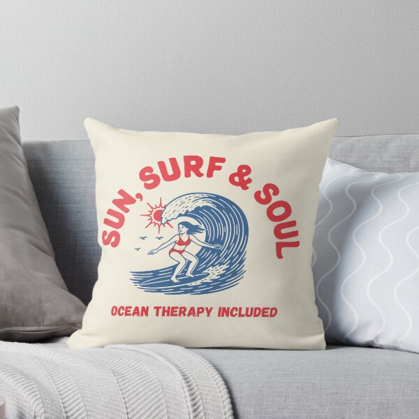 Item preview, Sun, Surf & Soul – Retro Beach Vibes Tee designed and sold by DesignAddicts.