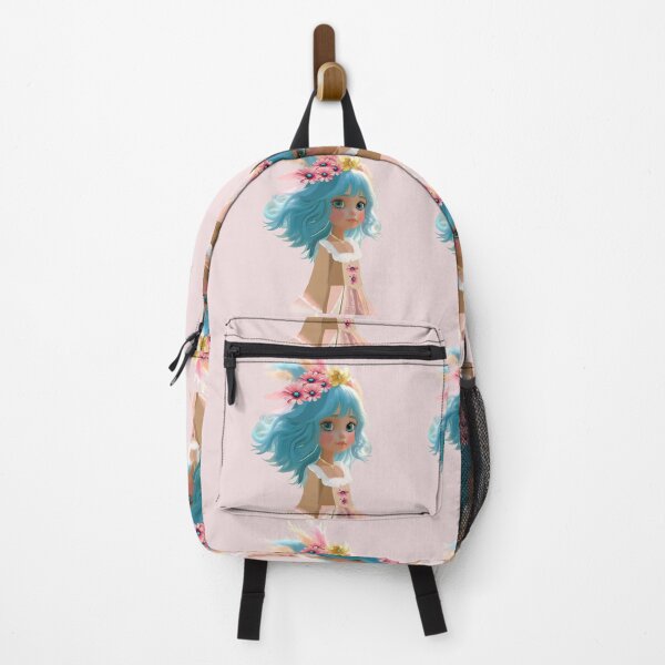 Item preview, Flower Fairy: T-shirt with Fairy print in neon blue, pink and yellow by Felia Design Digital Art designed and sold by Felia001.