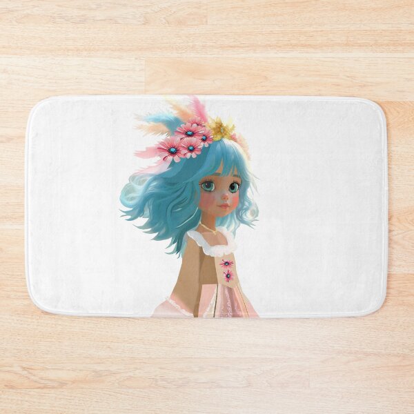 Item preview, Flower Fairy: T-shirt with Fairy print in neon blue, pink and yellow by Felia Design Digital Art designed and sold by Felia001.