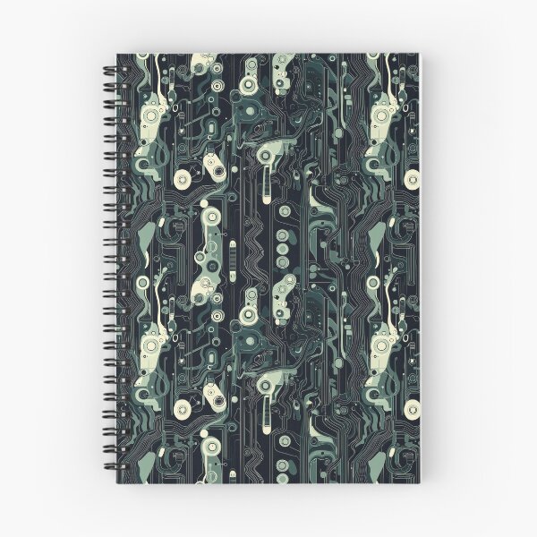 Item preview, Organic Circuit Flow – Abstract Tech-Inspired Cyber  designed and sold by myprintedgems.