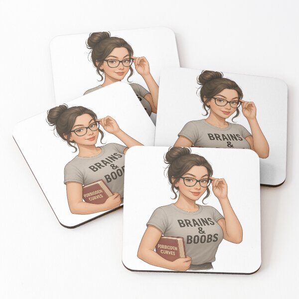 Item preview, Brains & Boobs – Smart, Curvy, Unbothered designed and sold by ArcadiaSilence.