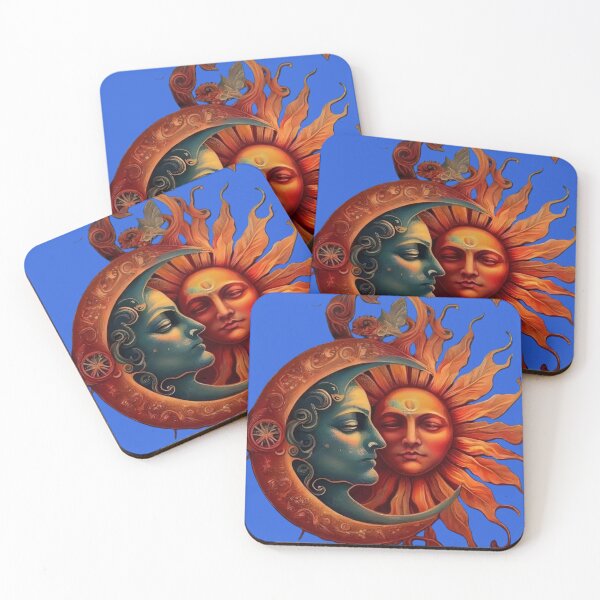 Item preview, Celestial Sun and Moon designed and sold by CMooreWorx.