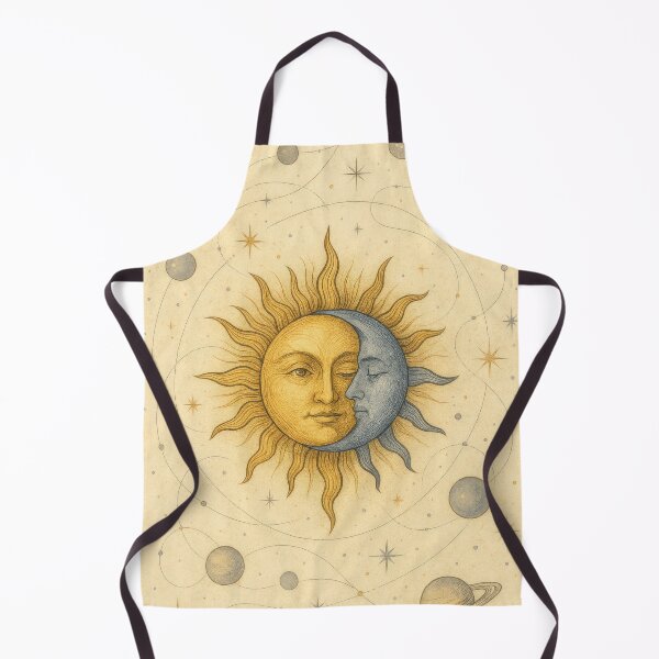 Item preview, Celestial Sun and Moon designed and sold by scicilysimonee.