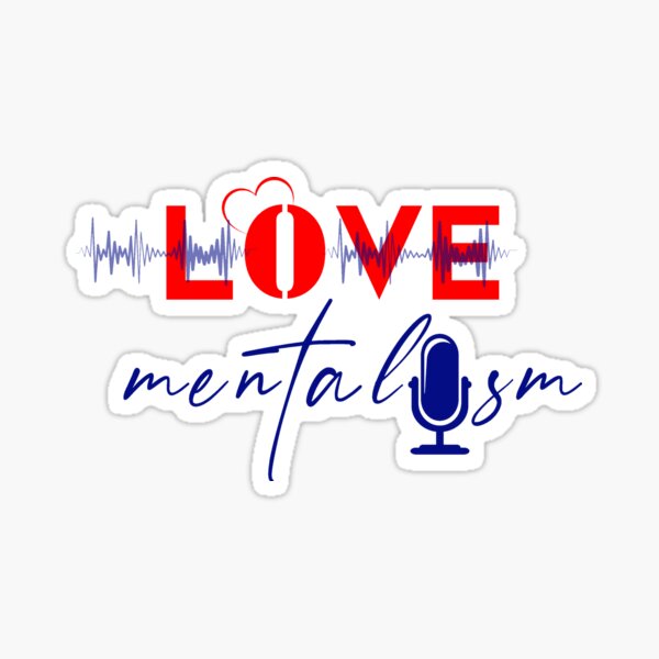 LOVEmentalism Logo-Transparent Sticker
