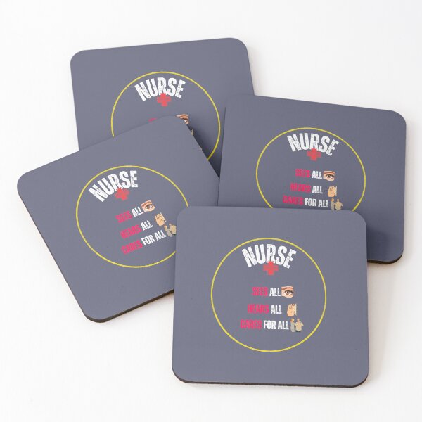 Item preview, The Nurse Sees, Hears, and Cares! designed and sold by LaPaz361.