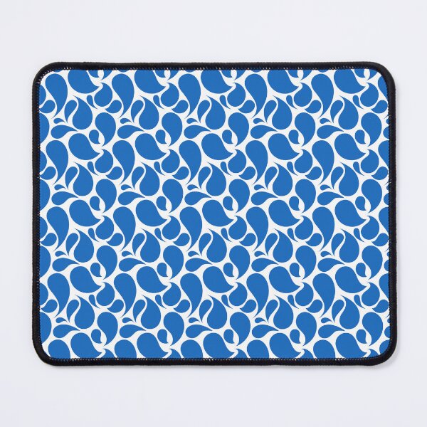 Item preview, Royal Blue Minimal Paisley – Bold Seamless Pattern designed and sold by EmeraldeaArt.