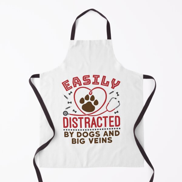 Item preview, Nurse Dog Mom Easily Distracted by Dogs and Big Veins designed and sold by jaygo.