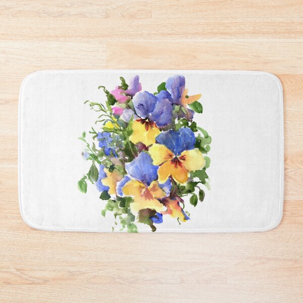 Item preview, Colorful Pansy Flowers designed and sold by surenart.