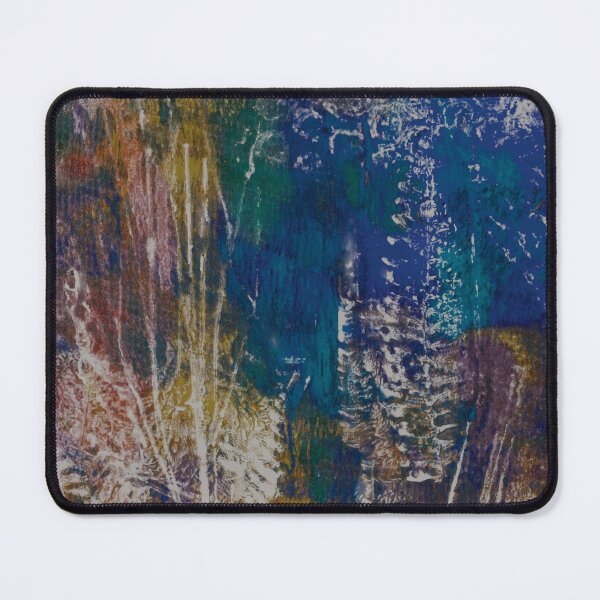 Item preview, Hamada - ,abstract,blue brown designed and sold by BenitaJayne.