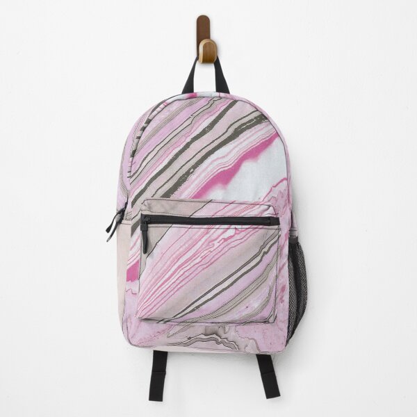 Item preview, Pink Swirl (Faux) Marble With Gray Veins designed and sold by DEC02.