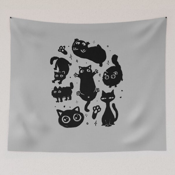 Item preview, The Black Floofs designed and sold by EduEly.