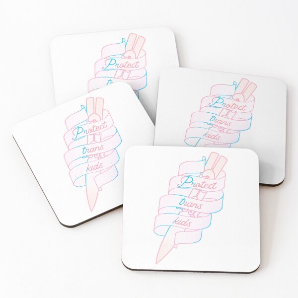 Item preview, Protect trans kids - pale background designed and sold by Ssawtell.