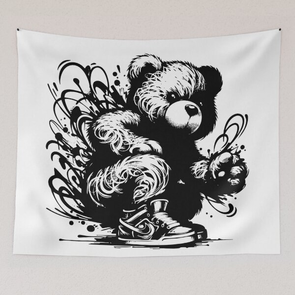 Item preview, Urban Hip Hop Bear Graffiti designed and sold by Alexander Butler.