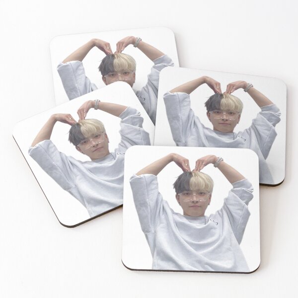 Item preview, Hongjoong making a heart designed and sold by introelegrfx.