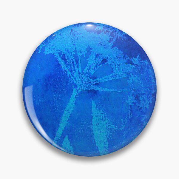 Item preview, Cow Parsley Neon Blue- Wild Flower Range designed and sold by BenitaJayne.