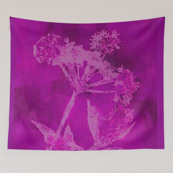 Item preview, Cow Parsley Neon pink- Wild Flower Range designed and sold by BenitaJayne.
