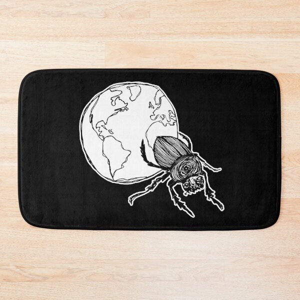 Item preview, Dark and Gritty Sisyphus Dung Beetle Rolling Earth designed and sold by Michael Stewart.