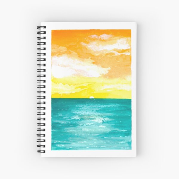 Item preview, Watercolor Lake Sunset designed and sold by Brandi Wheeler.