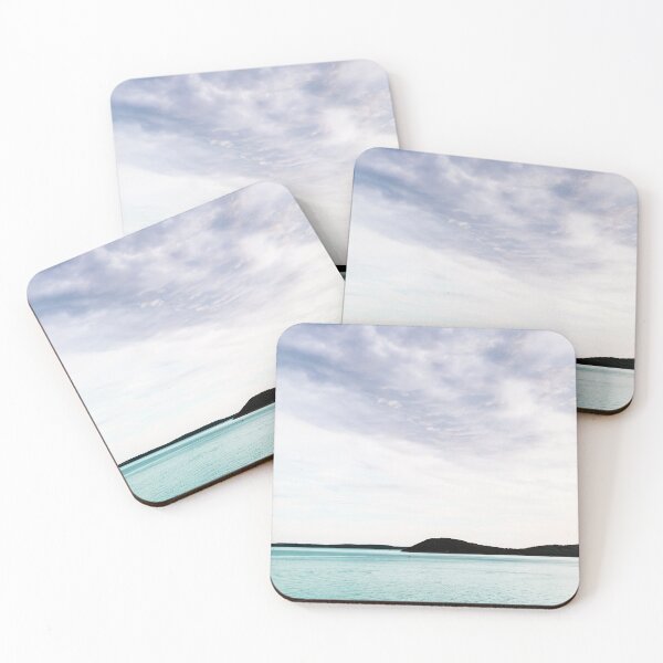 Item preview, Azure Stillness – Calm Waters & Cloudy Sky designed and sold by Ellaire.