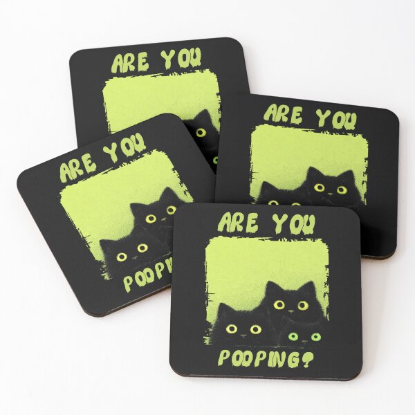 Item preview, Are You Pooping? Cats Looking designed and sold by Enea Kelo.