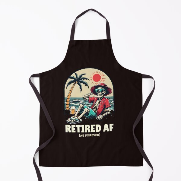 Item preview, Retired AF Skeleton on Beach – Funny Forever Vacation Design designed and sold by WHDProduction45.