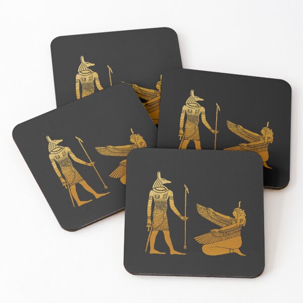 Item preview, Anubis And Ma’at designed and sold by buglevel.