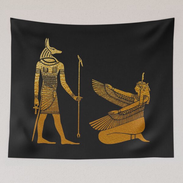 Item preview, Anubis And Ma’at designed and sold by buglevel.