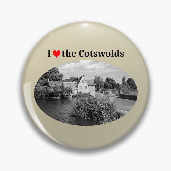 Item preview, I Love the Cotswolds (Fairford Mill) designed and sold by Murph's Images.